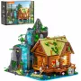 Zestaw klocków konstrukcyjnych Lumibricks Waterfall Hut z oświetleniem LED