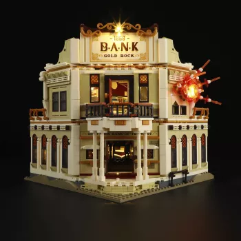 Zestaw konstrukcyjny Lumibricks Western Bank Heist 1050 elementów