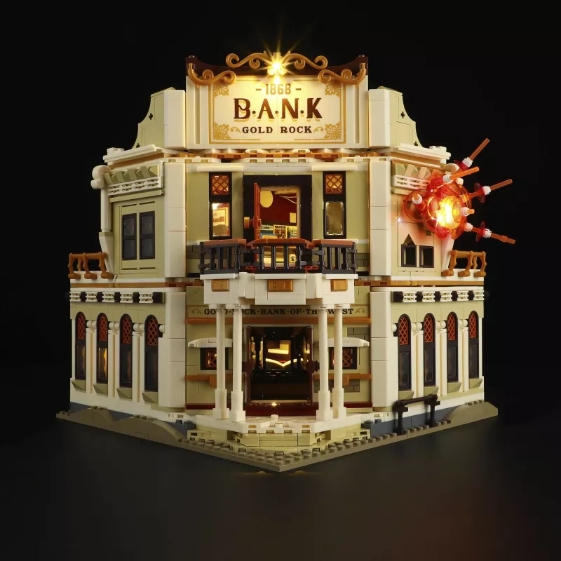 Zestaw konstrukcyjny Lumibricks Western Bank Heist 1050 elementów