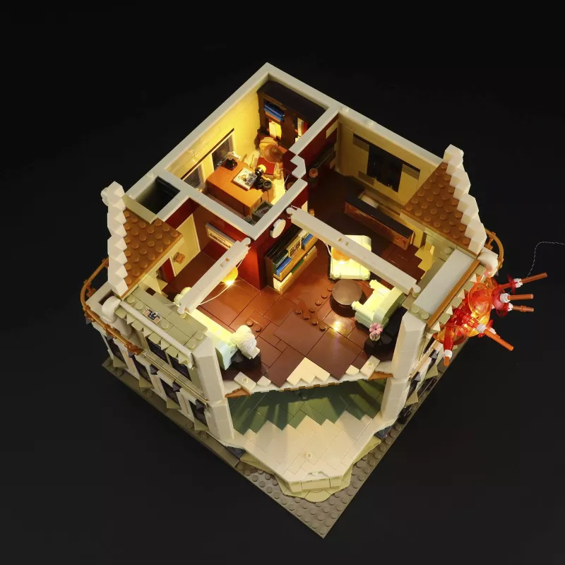 Zestaw konstrukcyjny Lumibricks Western Bank Heist 1050 elementów