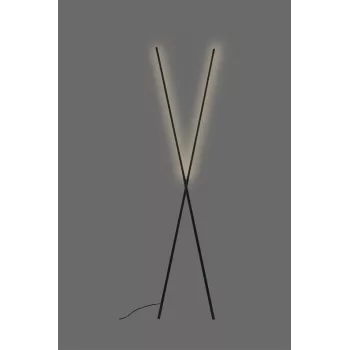 LUMINAIRE FLOOR 20W LED 1100LM Czarna Lampa Podłogowa