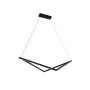Lampa wisząca 32W LED czarna 1920lm