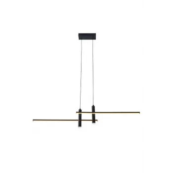 Luminaire Pendant 5W LED 1380lm Czarny