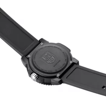 LUMINOX Atacama Field Automatic 1900 Series X2.2057 Zegarek męski 44mm Czarna tarcza Czarny pasek skórzany