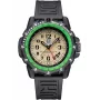 Zegarek męski Luminox Atacama Field Day Date XL.3321 45mm czarna tarcza czarny pasek skórzany
