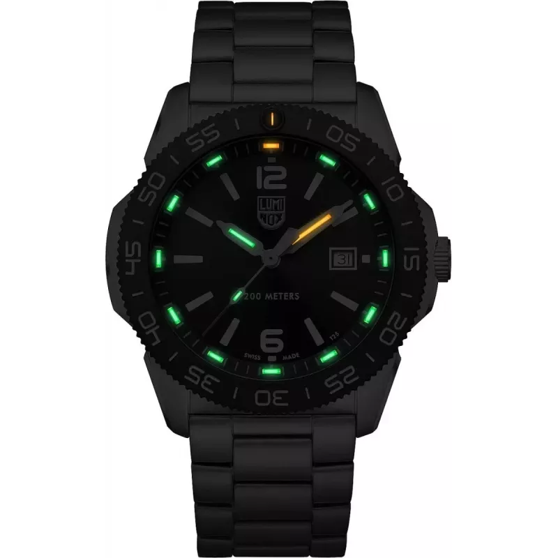 LUMINOX Męski Zegarek Nurkowy XS.3137 44mm Carbonox Swiss Quartz