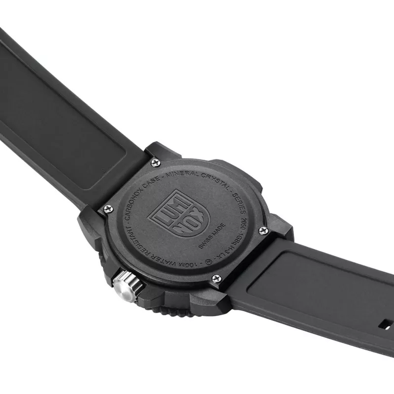 LUMINOX Zegarek męski X2.2055.1 Automatyczny 44mm Brązowa skóra