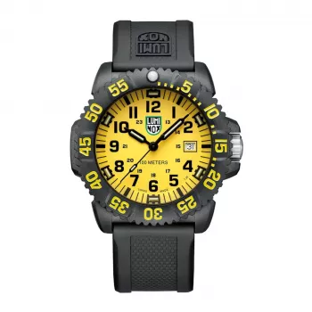 LUMINOX Zegarek męski X2.2055.1 Automatyczny 44mm Brązowa skóra