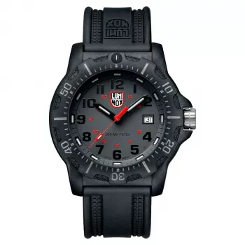 LUMINOX Zegarek męski XL.8882.F 45mm Swiss Quartz z kopertą Carbonox i czarnym gumowym paskiem
