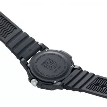 Zegarek męski Luminox XS.0323.L 44mm Swiss Quartz z niebieską tarczą i czarnym gumowym paskiem