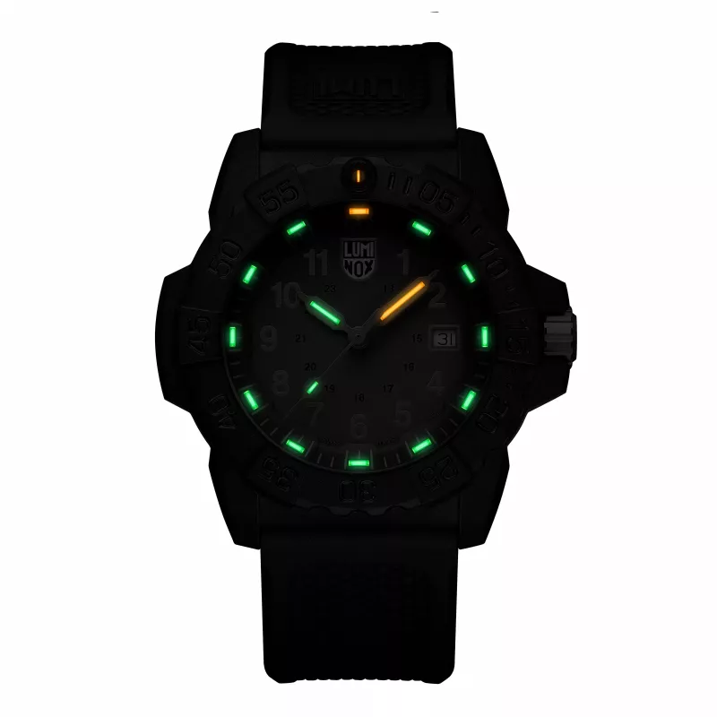 Zegarek męski Luminox Navy SEAL 3500 Series XS.3508.GOLD 45mm Swiss Quartz