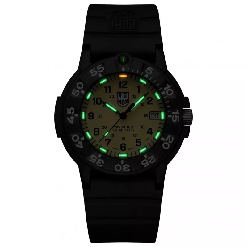 Zegarek męski Luminox Navy SEAL Colormark 3000 Series XS.3005.F 43mm czarna guma