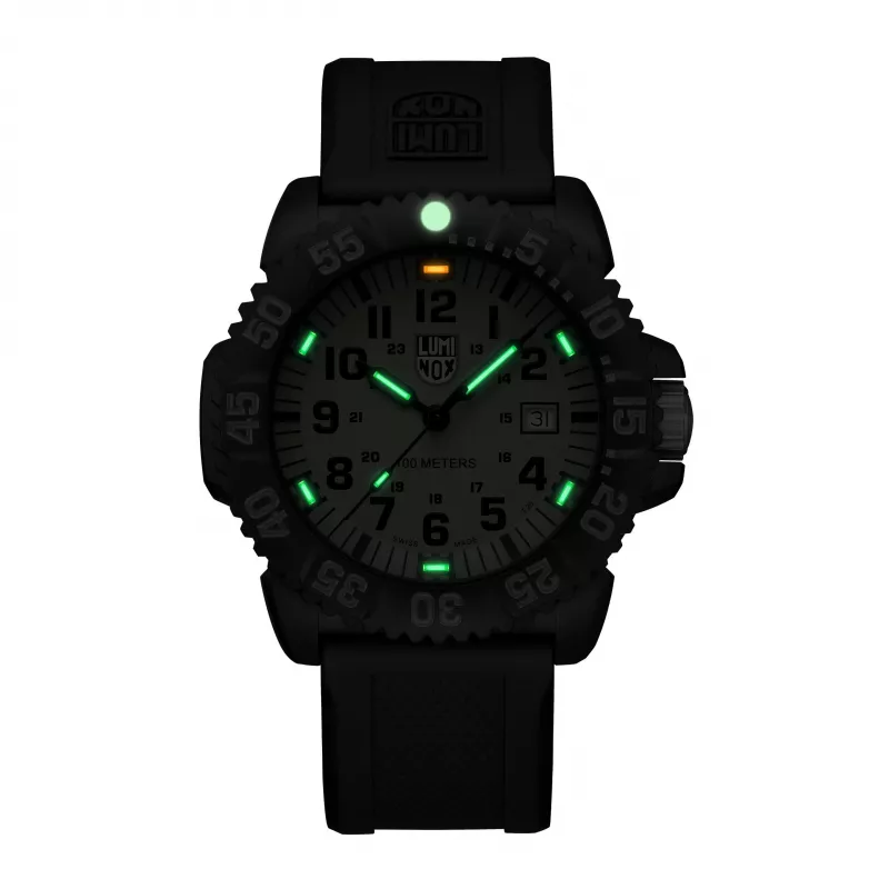 Zegarek męski Luminox X2.2067.1 44mm Swiss Quartz Brązowa skóra
