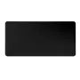 LUMIVIDA Duża podkładka pod mysz ze skóry PVC z antypoślizgową gumową podstawą, 1200x600mm, czarna