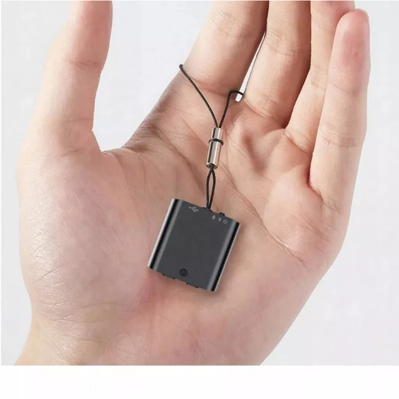 LUXURY-GOODS JNN Q63 32GB Dyktafon z obudową ze stopu cynku, redukcją szumów DSP, aktywacją głosową, baterią 30h
