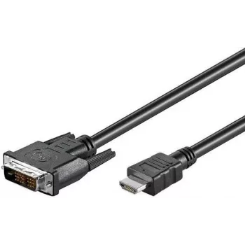 Kabel M-CAB Wentronic Goobay HDMI do DVI-D, czarny, 3 m – 19-pinowy HDMI męski do DVI-D (18+1) męski (50581)
