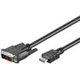 Kabel M-CAB Wentronic Goobay HDMI do DVI-D, czarny, 3 m – 19-pinowy HDMI męski do DVI-D (18+1) męski (50581)