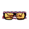 Okulary przeciwsłoneczne M Missoni dla kobiet MMI0086S807 Czarny Szary Kwadratowe Acetat 57mm