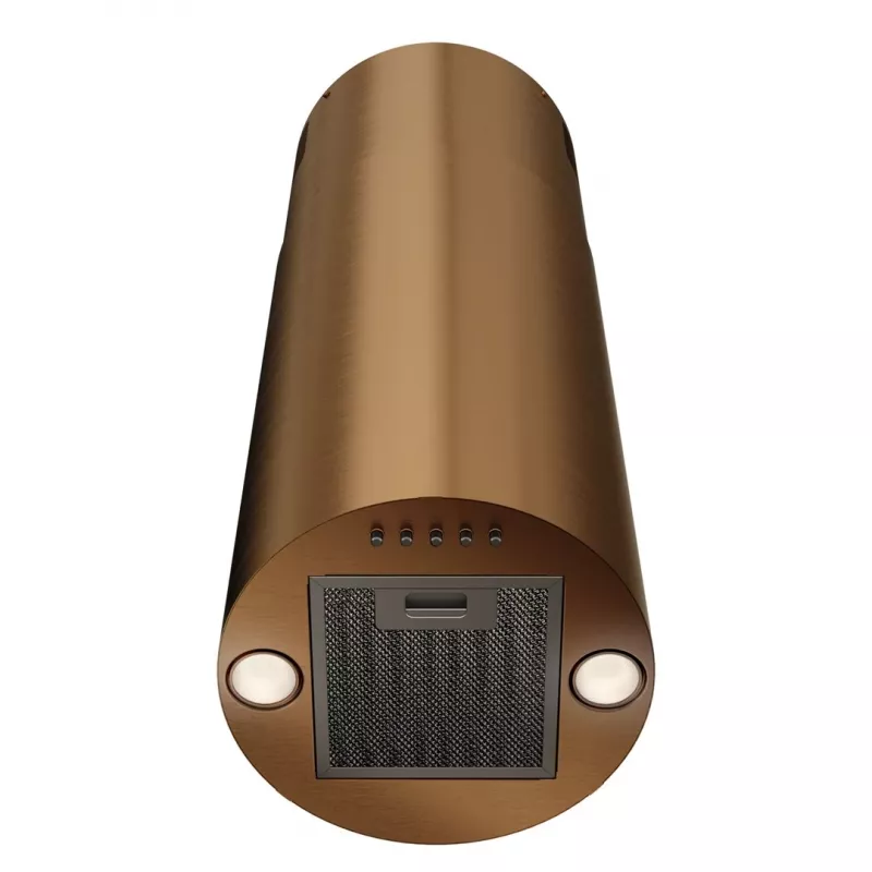 MAAN ELBA PB 31 Glossy Copper 50 cm Wall-Mounted Chimney Hood
