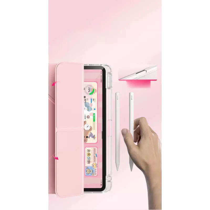 MACHINO TAB Case do iPad Pro 12.9 2018-2022 / AIR 13 2024 Różowy
