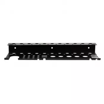 MACLEAN MC-141 Ścienny Organizer na Narzędzia z 20 Pojemnikami i 11 Hakami, Czarny/Czerwony, 800x400x195 mm