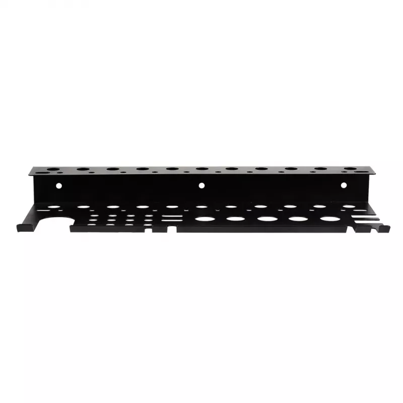 MACLEAN MC-141 Ścienny Organizer na Narzędzia z 20 Pojemnikami i 11 Hakami, Czarny/Czerwony, 800x400x195 mm
