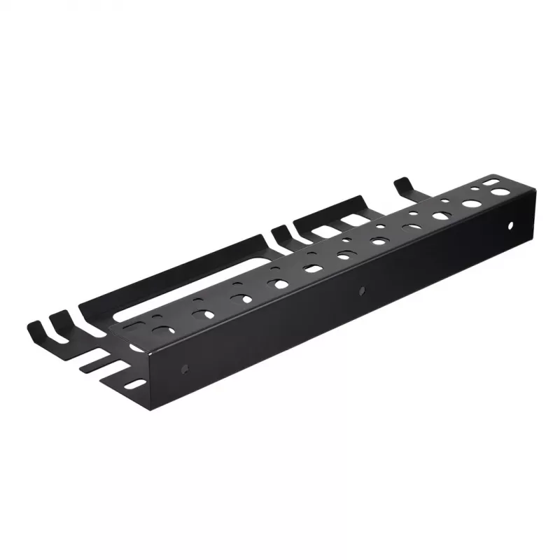 MACLEAN MC-141 Ścienny Organizer na Narzędzia z 20 Pojemnikami i 11 Hakami, Czarny/Czerwony, 800x400x195 mm