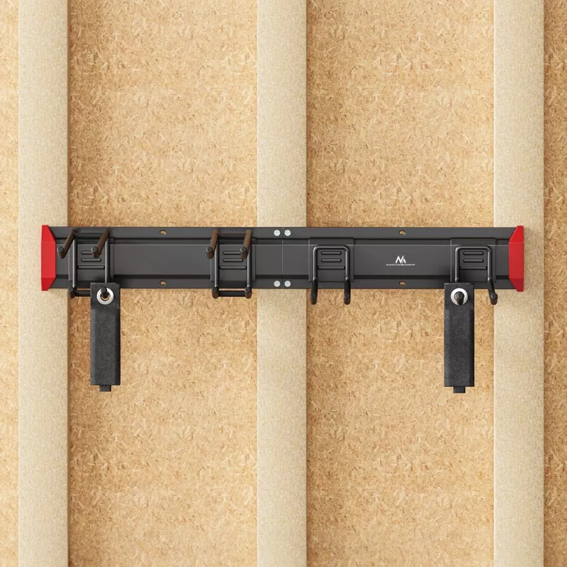 Maclean MC-178 Ścienny Organizer Narzędziowy ze Stali, Nośność 136 kg, Szerokość 816 mm, Panel Perforowany
