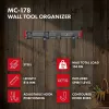 Maclean MC-178 Ścienny Organizer Narzędziowy ze Stali, Nośność 136 kg, Szerokość 816 mm, Panel Perforowany