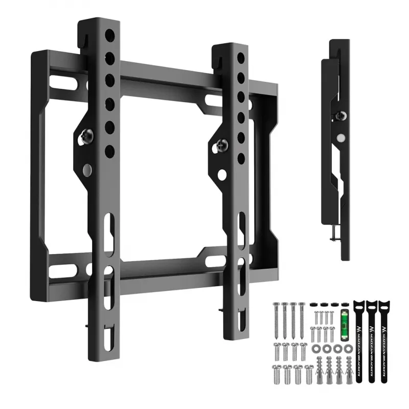 Uchwyt ścienny MACLEAN MC-186 Tilt do telewizorów 13-43 inch, VESA 200x200, 45 kg, czarny