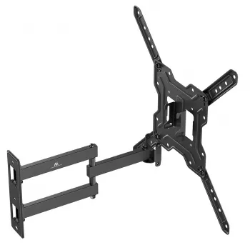 Maclean MC-759 N Stały uchwyt ścienny do telewizora/monitora 23–65 cali, 30 kg, VESA do 400x400, czarny