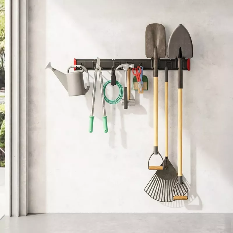 Maclean Organizer na narzędzia ścienny, stalowy, maks. obciążenie 228 kg, szerokość 1222 mm, MC-179