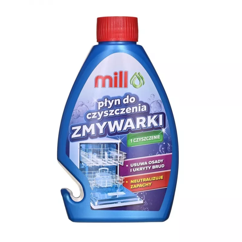 MADONIS Mill Zestaw detergentów do zmywarki - 3 sztuki (płyn do mycia naczyń cytrynowy, płyn do zmywarki, sól)