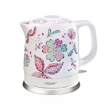 Maestro MR-068 czajnik ceramiczny czerwony 1,5 l 1200 W