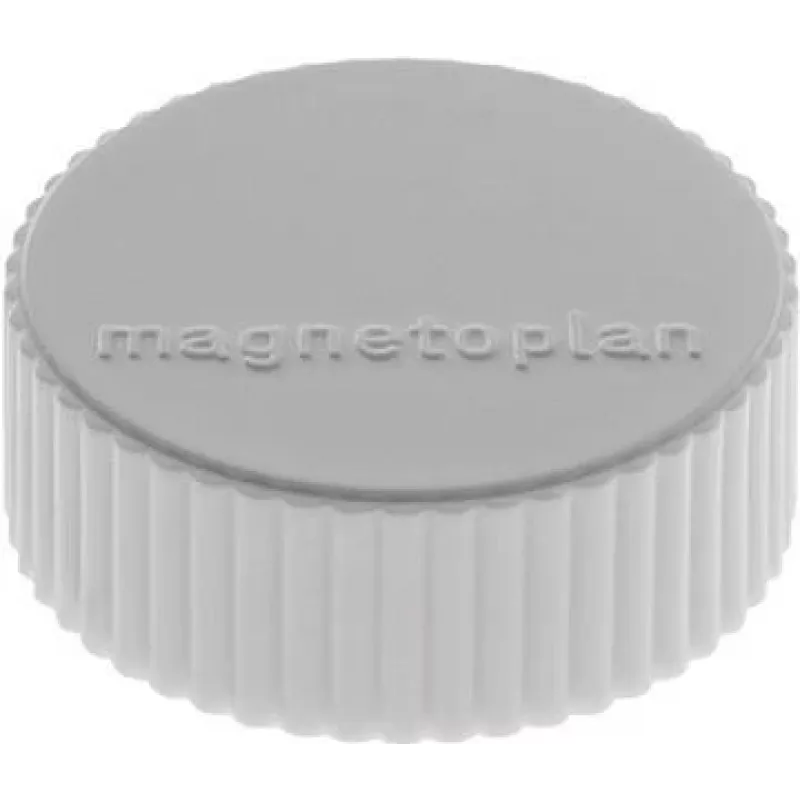 MAGNETOPLAN HOLTZ Discofix Magnes Okrągły Magnum, Szary, Lity Rdzeń Ferrytowy, Siła Trzymania 2,0 kg 1660001