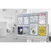 MAGNETOPLAN HOLTZ Magnetofix magnetyczna kieszeń na dokumenty A4 czarna, mocowanie magnetyczne na powierzchniach ferromagnetycznych 1130312
