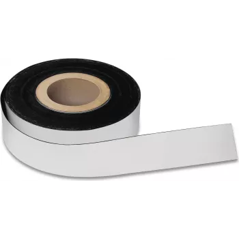 MAGNETOPLAN HOLTZ magnetoplan Taśma magnetyczna, PVC, biała, 20 mm x 30 m, grubość 0,6 mm, do etykietowania tablic planistycznych (51053320)