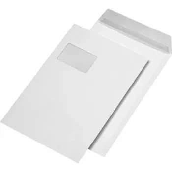 MAILMEDIA Elepa - rössler kuvert SECURITEX® Koperta wysyłkowa C4 z okienkiem, 130 g/m², samoprzylepna, 100 sztuk (30001204)