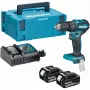 MAKITA 18V Bezszczotkowa Wiertarko-wkrętarka udarowa DHP485RAJ 50/27Nm 2x2.0Ah LXT