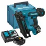 MAKITA 18V LXT Bezprzewodowy Gwoździarka Wykończeniowa Kątowa DBN610ZJ 20° 32-64mm 16Ga Zestaw 2x5.0Ah z Ładowarką i Walizką Makpac