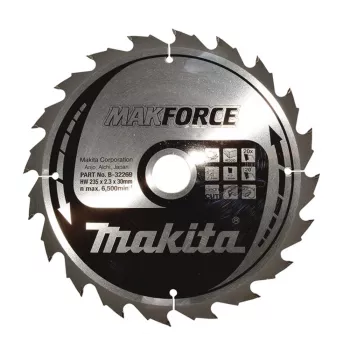 Makita B-32269 Makforce Tarcza do cięcia drewna 235x30x20T