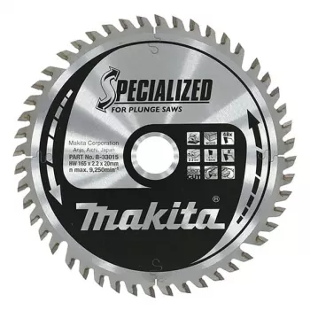 Makita B-33015 Tarcza do piły tarczowej, 165 x 20 mm, 48T, specjalna do drewna