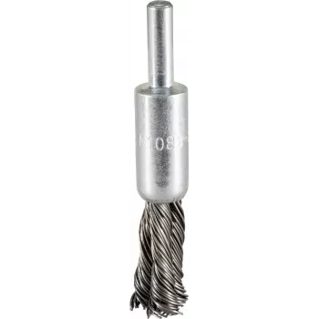 Makita D-73835 Szczotka stożkowa druciana stalowa, 12 mm, 6 mm chwyt okrągły, 25 000 obr./min