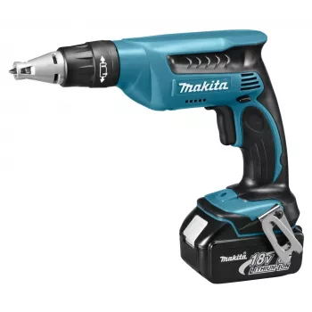 Makita DFS451RFJ 18V Akumulatorowy Wkrętak do Płyt Gipsowo-Kartonowych