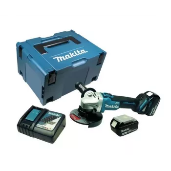 Makita DGA506RTJ 18V LXT Bezszczotkowa Szlifierka Kątowa Akumulatorowa 125mm 8500 RPM