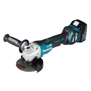 Makita DGA518RTJU Akumulatorowa Szlifierka Kątowa 125 mm 8500 RPM 18V 5.0Ah Li-Ion