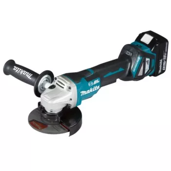 Makita DGA518RTJU Akumulatorowa Szlifierka Kątowa 125 mm 8500 RPM 18V 5.0Ah Li-Ion