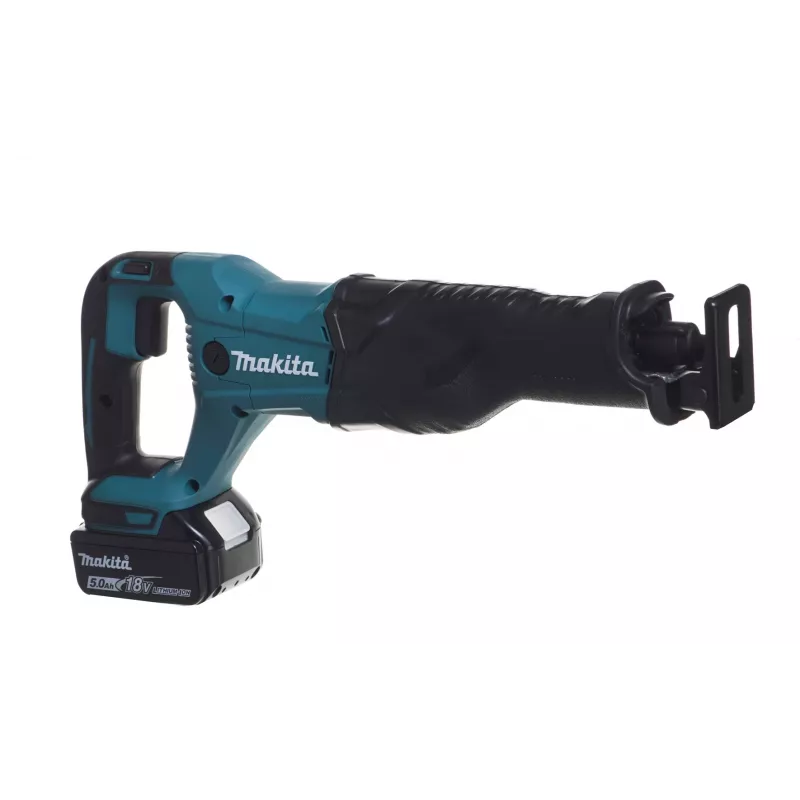 MAKITA DJR186RTE 18V LXT Bezszczotkowa Piła Szablasta z 2x 5.0Ah Bateriami, Szybką Ładowarką i Walizką Makpac