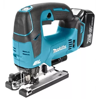 Makita DJV182RTJ 18V LXT Bezszczotkowa Wyrzynarka Zestaw z 2x5.0Ah Akumulatorami, Ładowarką i Walizką