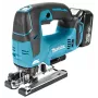 Makita DJV182RTJ 18V LXT Bezszczotkowa Wyrzynarka Zestaw z 2x5.0Ah Akumulatorami, Ładowarką i Walizką